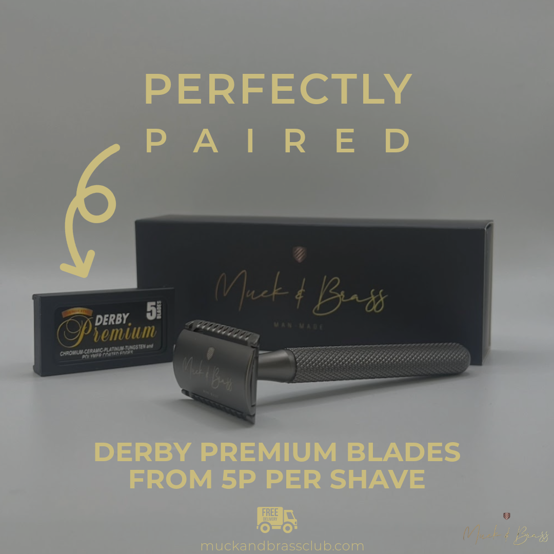 Derby Premium Double Edge Razor Blades